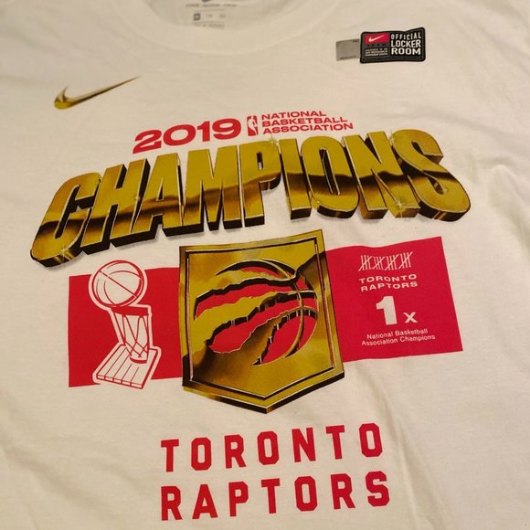 Toronto Raptors Nike 2019 Locker Room Champs Tee - Picture 2 of 3